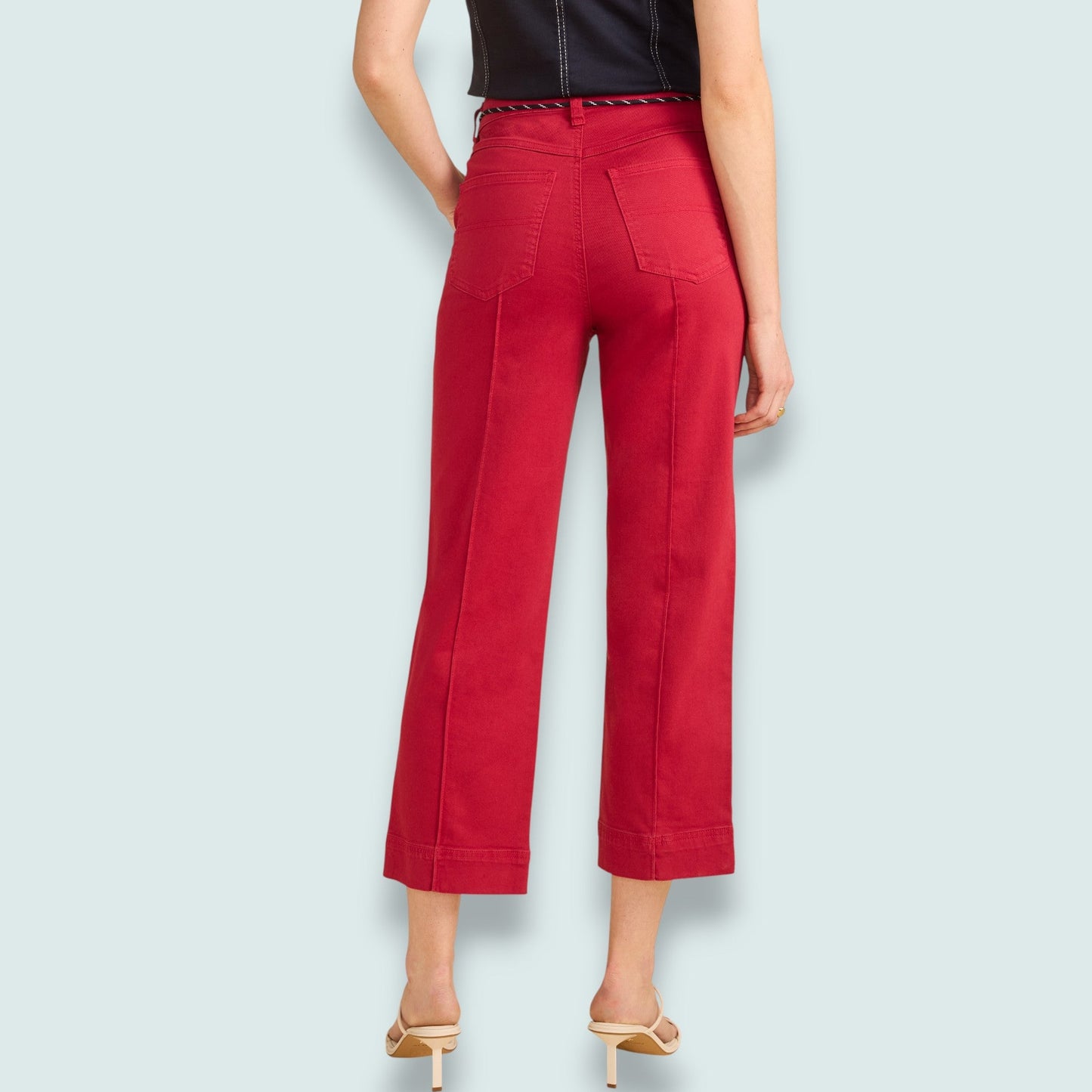 FDJ - Suzanne Tie-Waist Cropped Pant