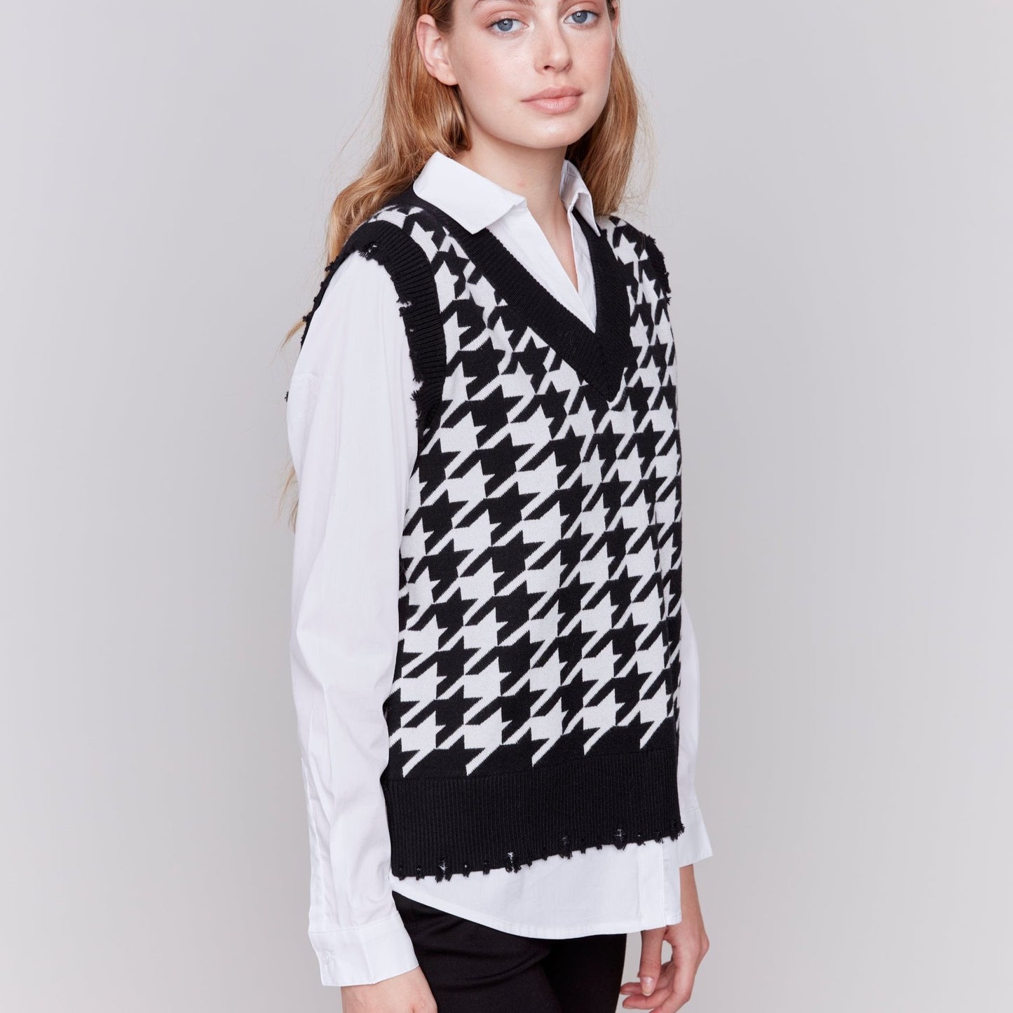 Charlie B - Houndstooth Fooler Vest