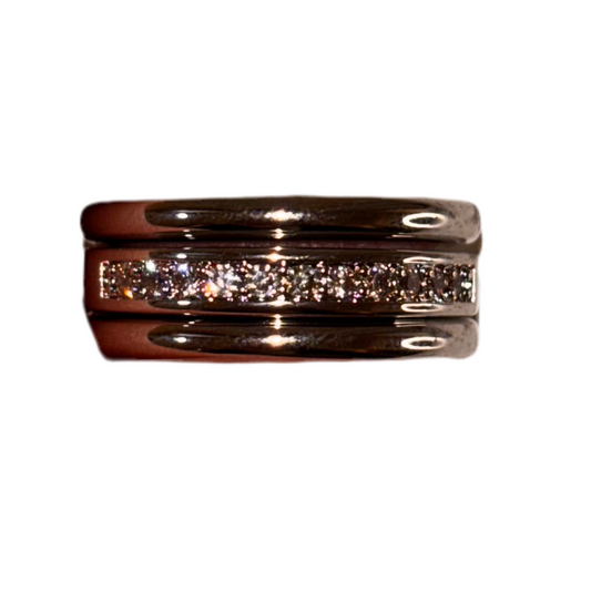 Evershine - Studded Diamond Banded Ring