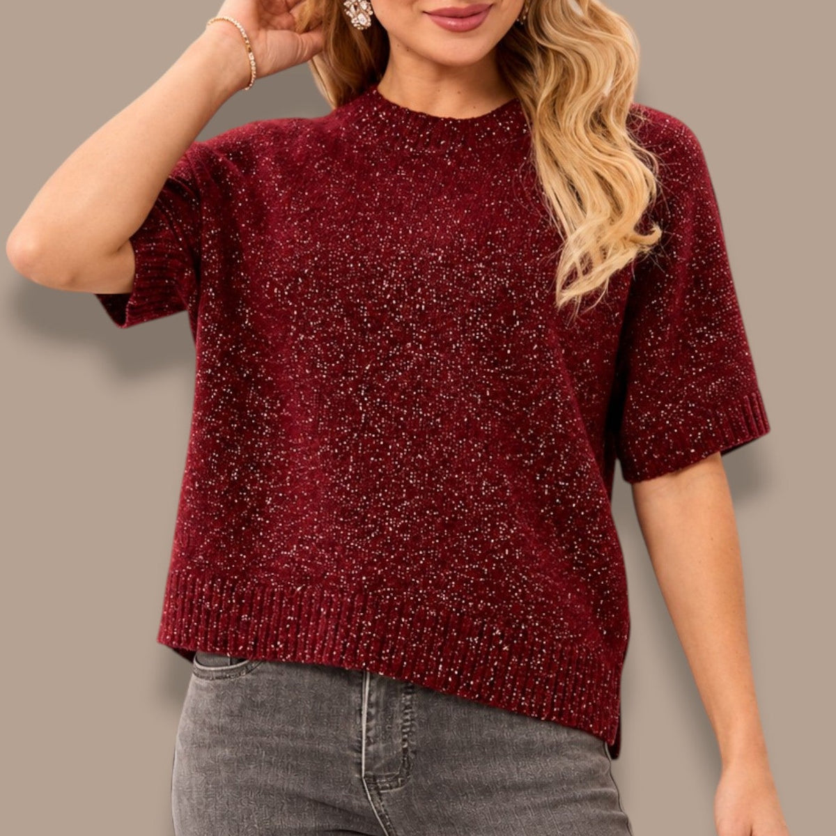 Tribal - Lofty Extended Sleeve Sweater
