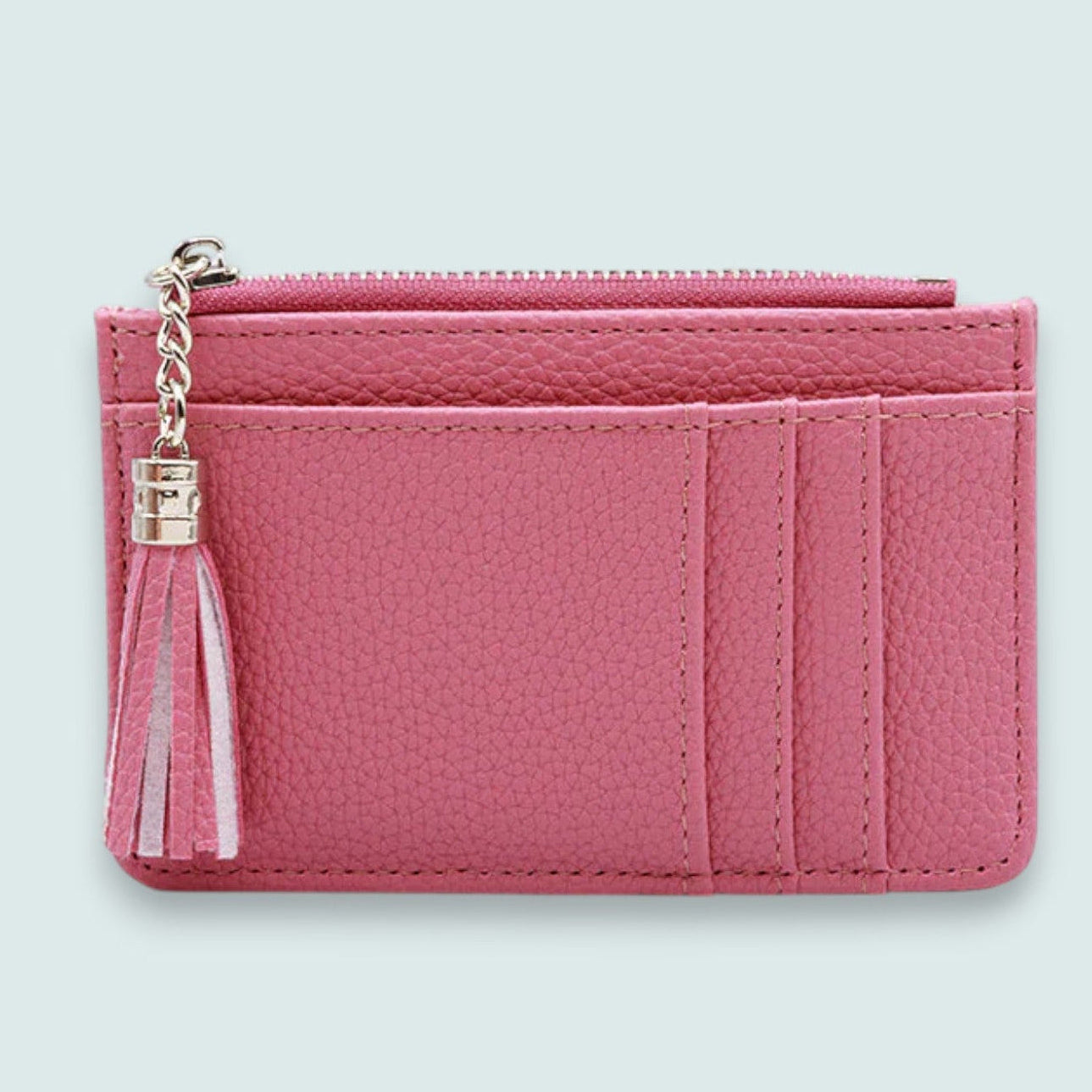 Audrey's - Tassel Zip Card Wallet
