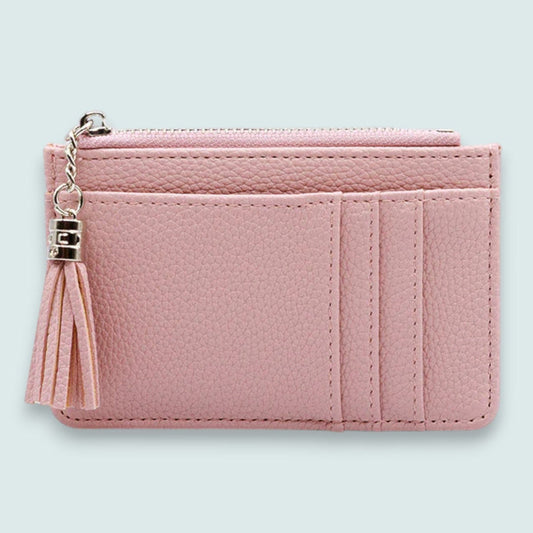 Audrey's - Tassel Zip Card Wallet