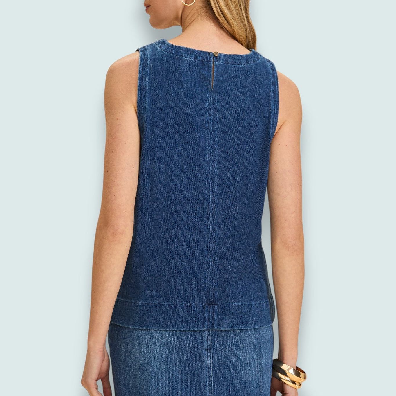 FDJ - Denim Sleeveless Top