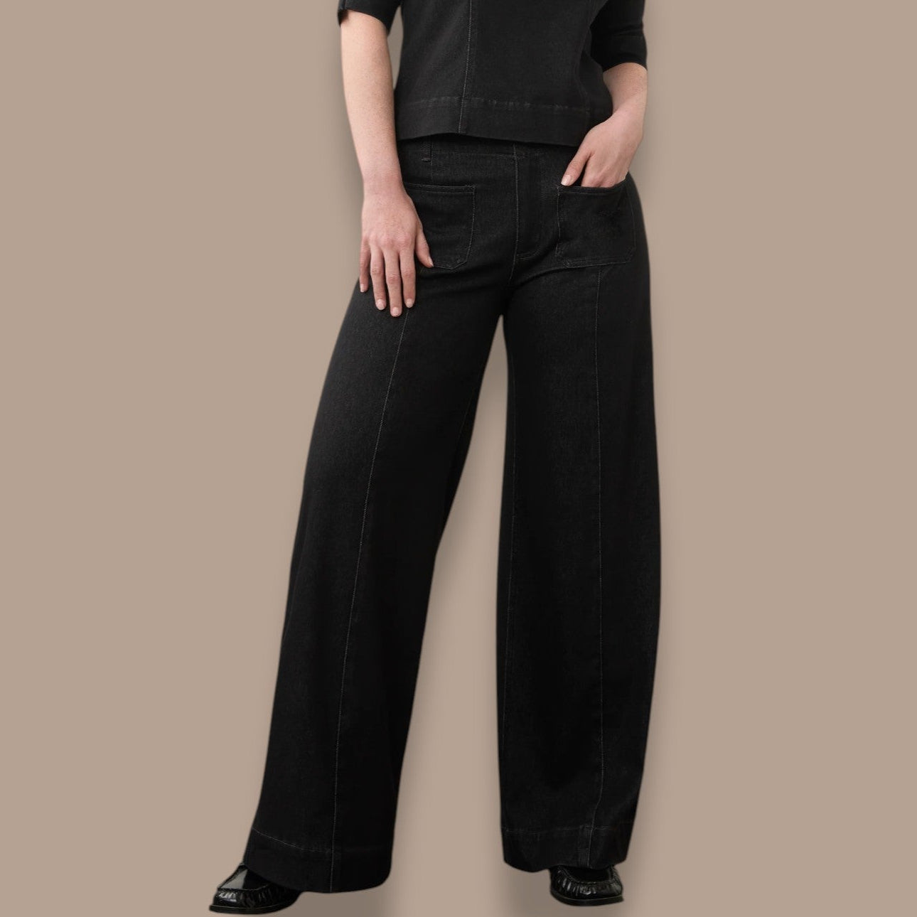 FDJ - Seamed Wide Leg Pant