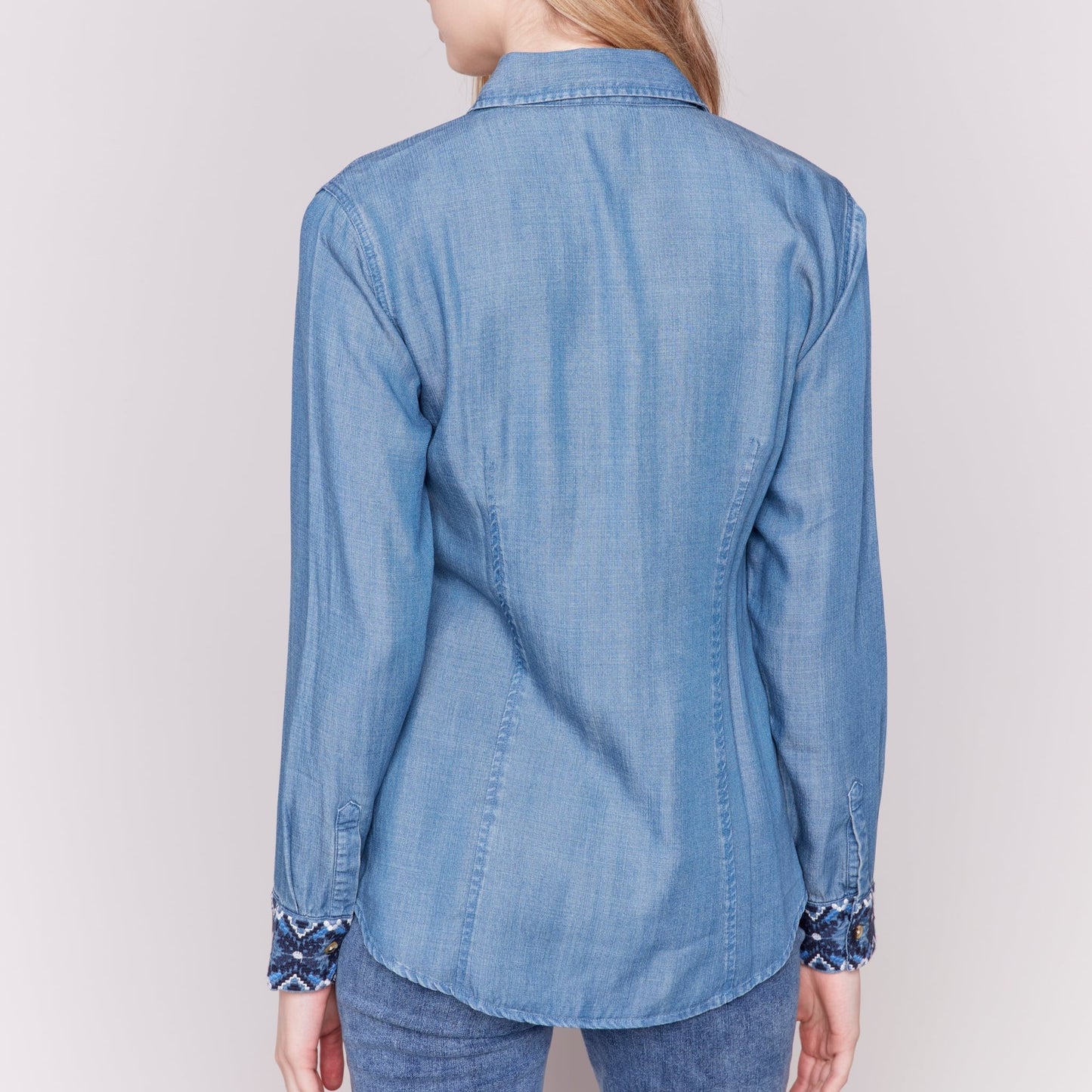 Charlie B - Denim Button-Up Shirt