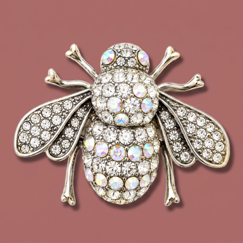 Audrey's - Sparkling Crystal Bee Brooch