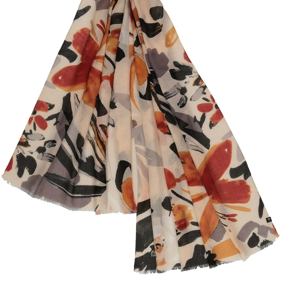 Fraas - Abstract Floral Scarf