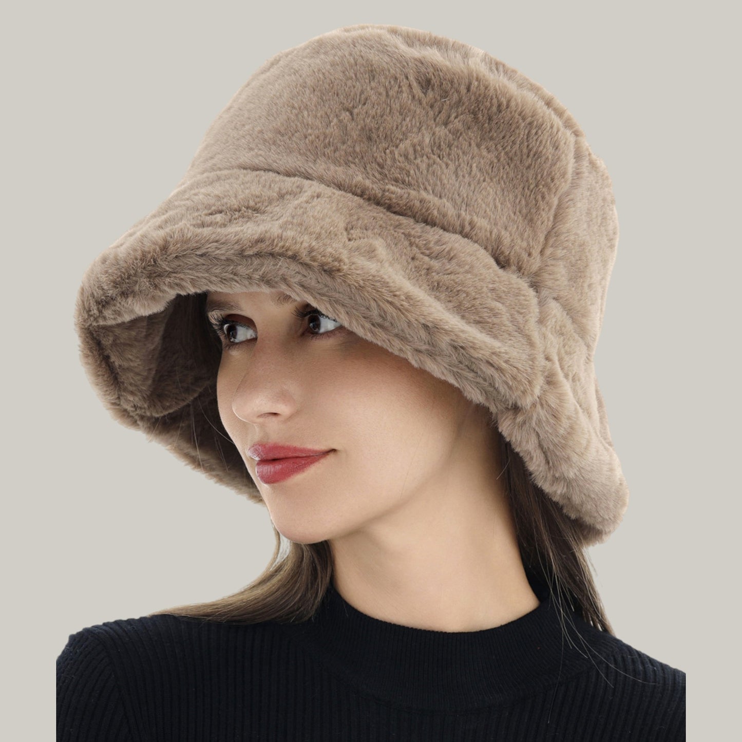 Belle Dame - Faux Fur Bucket Hat