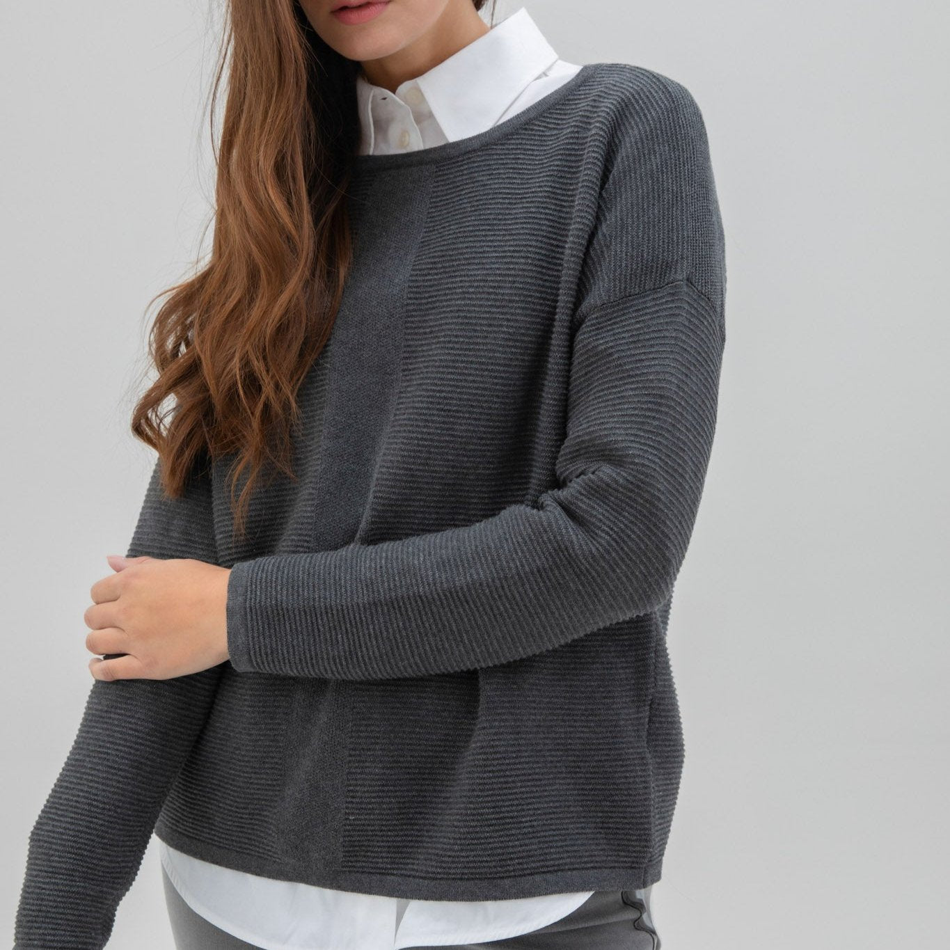 Marble - Boat-Neck Sweater