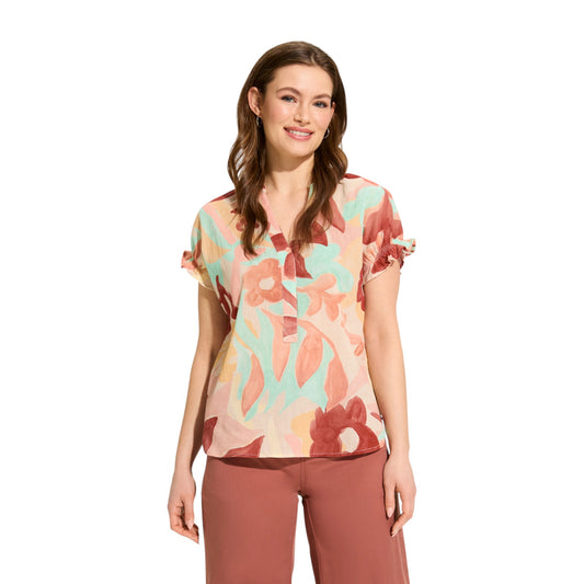 FDJ - Crinkle Printed Top