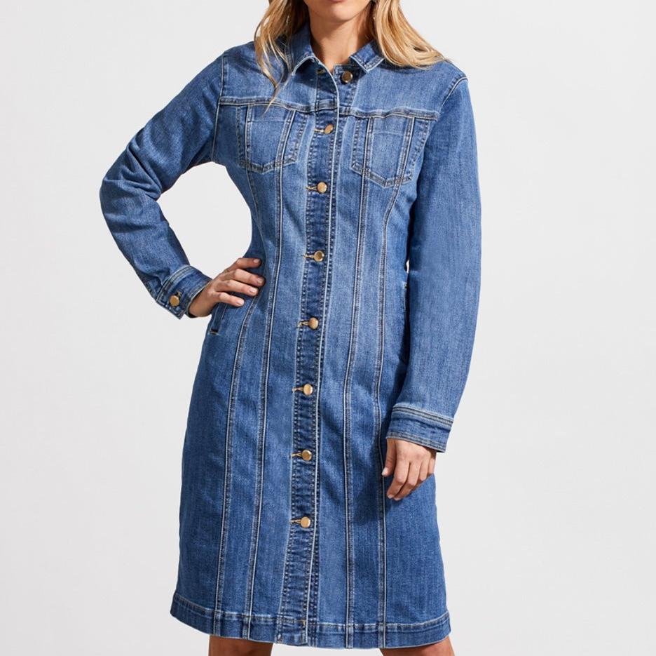 Tribal - Denim Dress Jacket