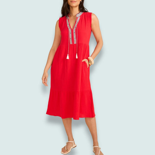 FDJ - Sunset Tassel Midi Dress