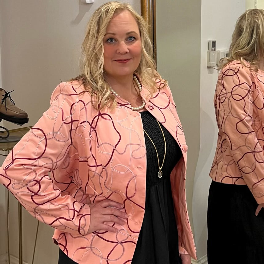 Deannafokes - Swirl Ribbon Jacket