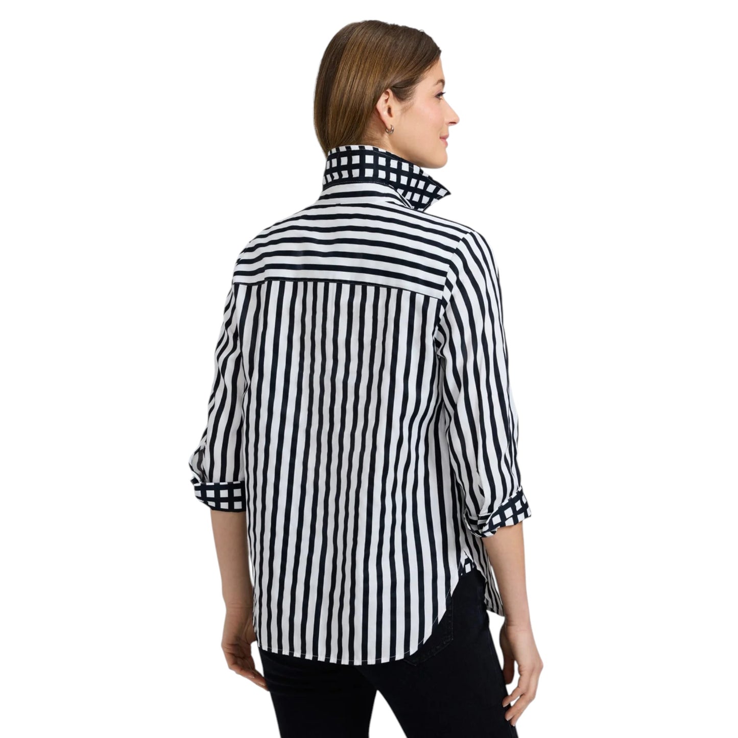 Foxcroft - Meghan 3/4 Sleeve Blouse