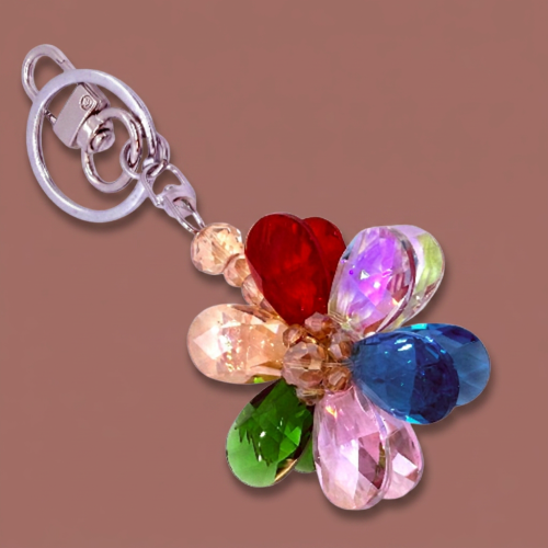 Jacqueline Kent - Luminous Bloom Flower Keychain