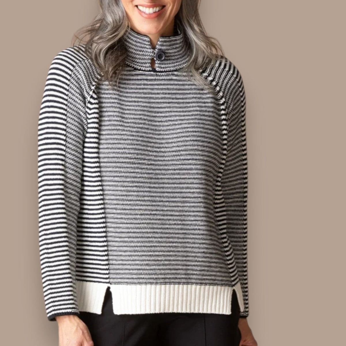 Habitat - Latitude Button Sweater