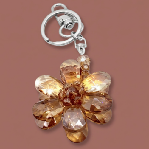 Jacqueline Kent - Luminous Bloom Flower Keychain