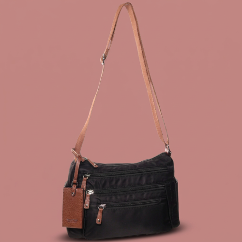 Seven Days - Multi-Zip Everyday Messenger Bag