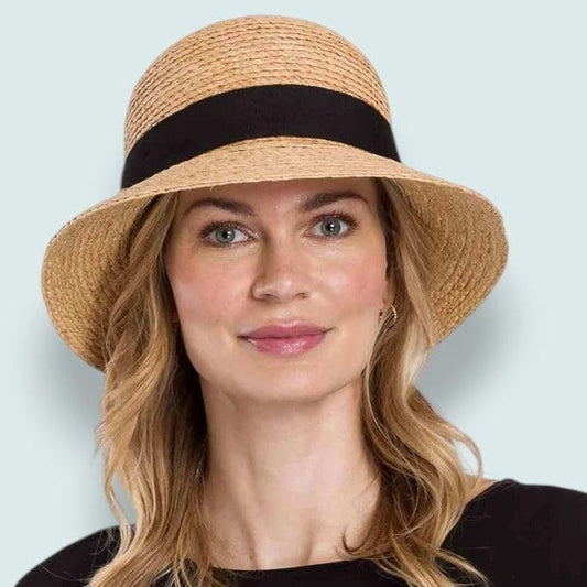 Loevenich - Straw Hat Woven From Raffia