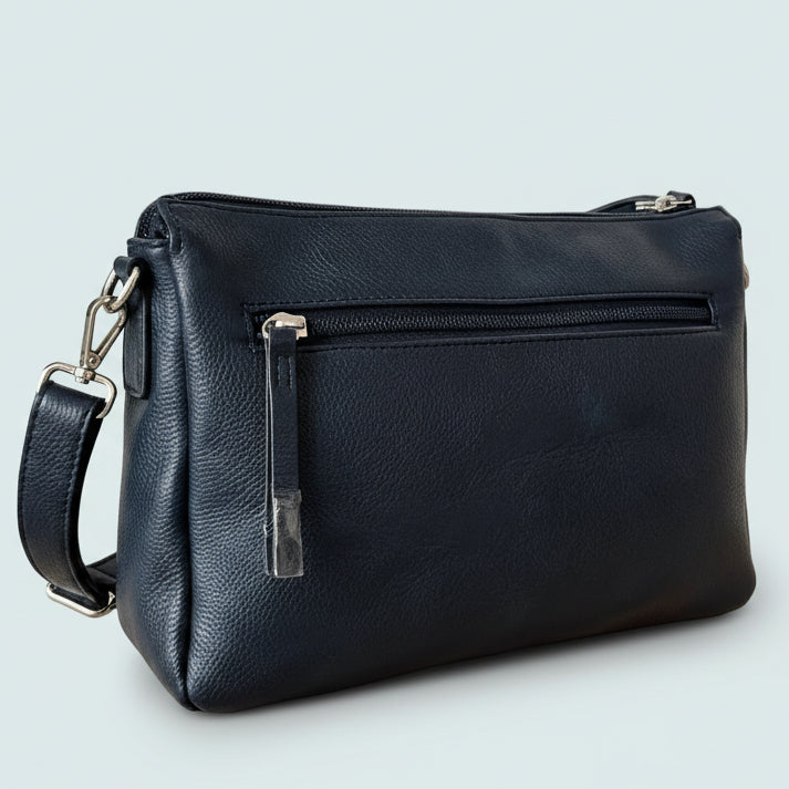 La Diva - Classic Crossbody with Zip Pockets