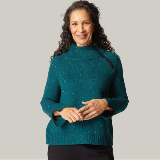 Habitat - Zip-Neck Sweater