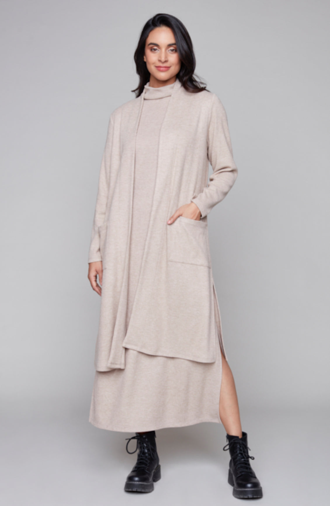 Compli K - Long Knit Duster