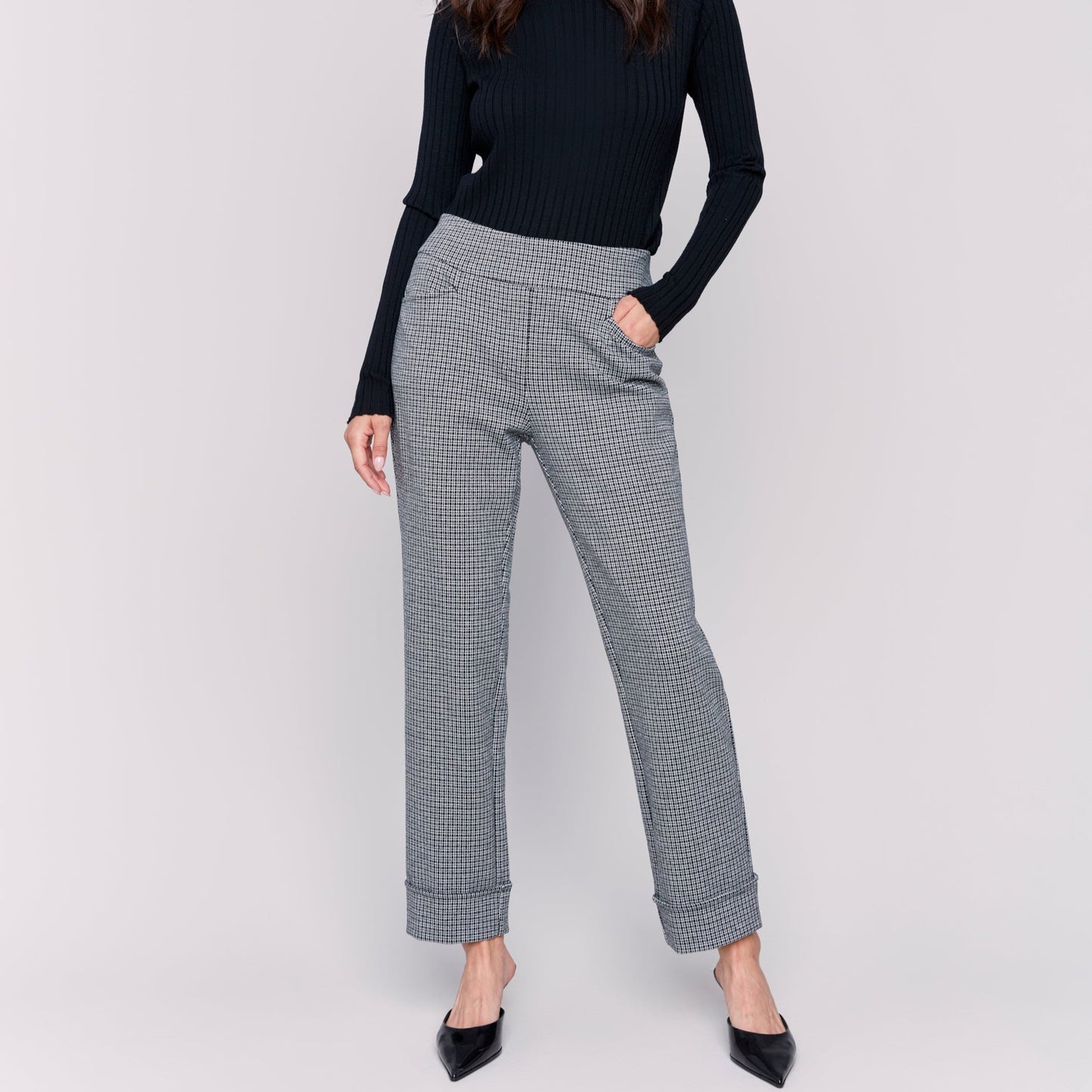 Charlie B - Cuffed Ponte Pants