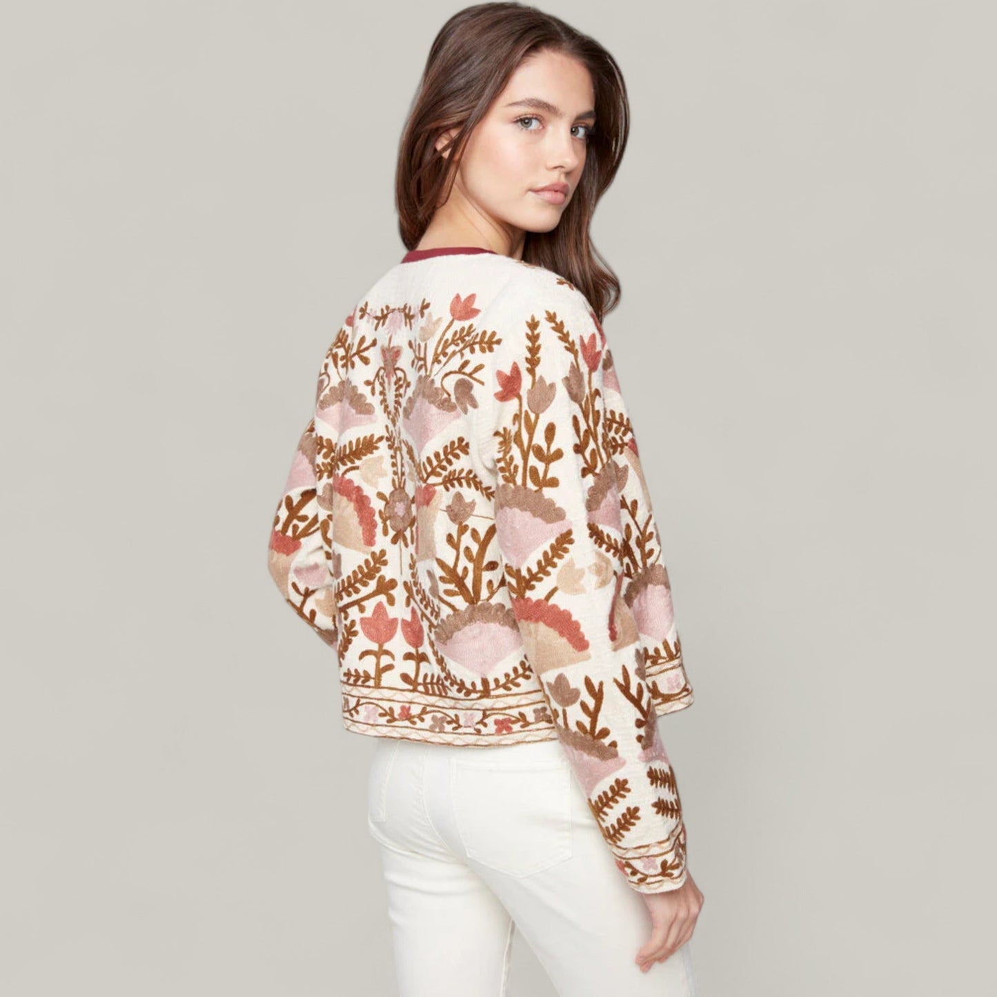 Charlie B - Edge to Edge Embroidered Jacket