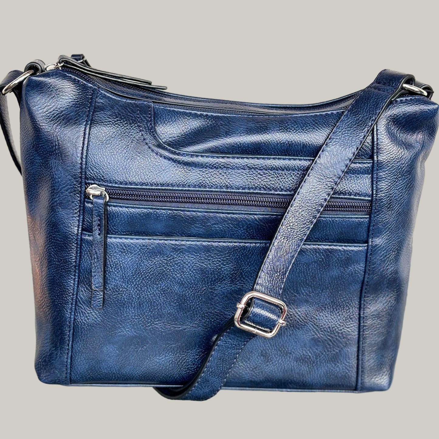 La Diva - Double Top Zip Closure Purse