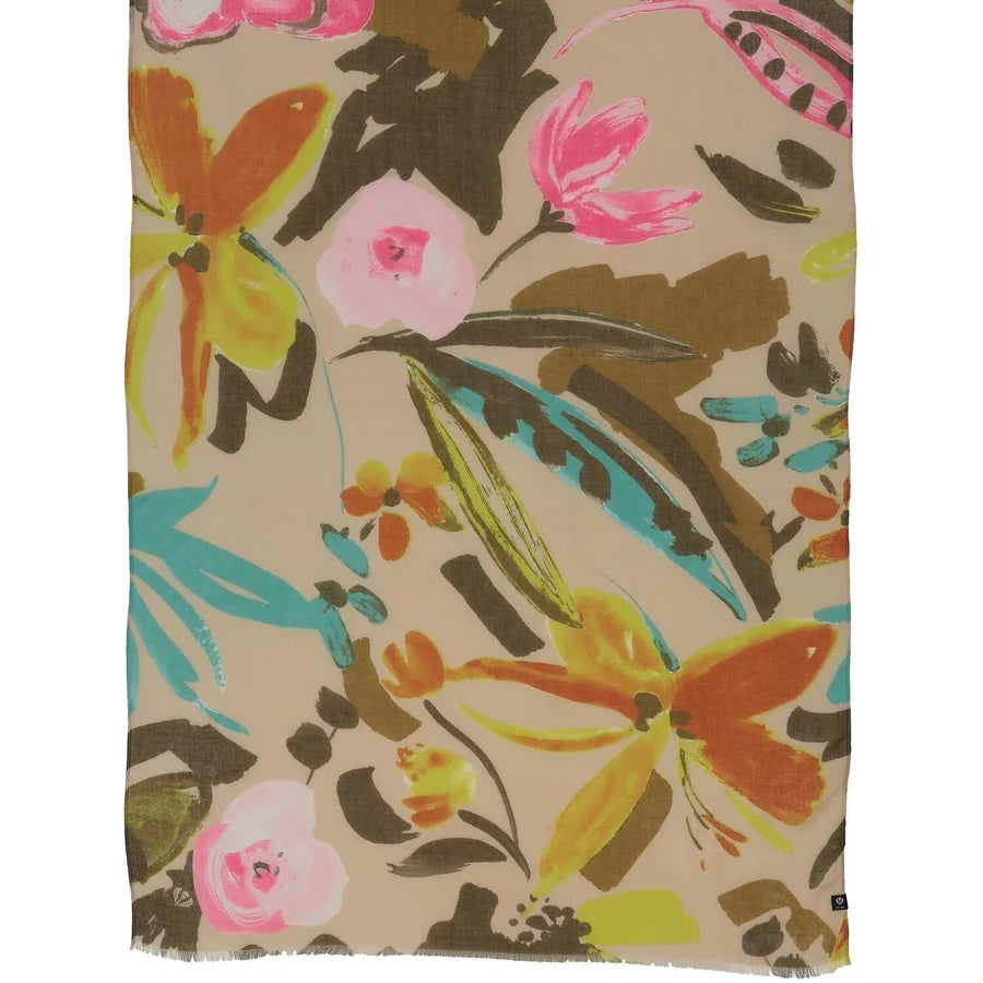 Fraas - Abstract Floral Scarf