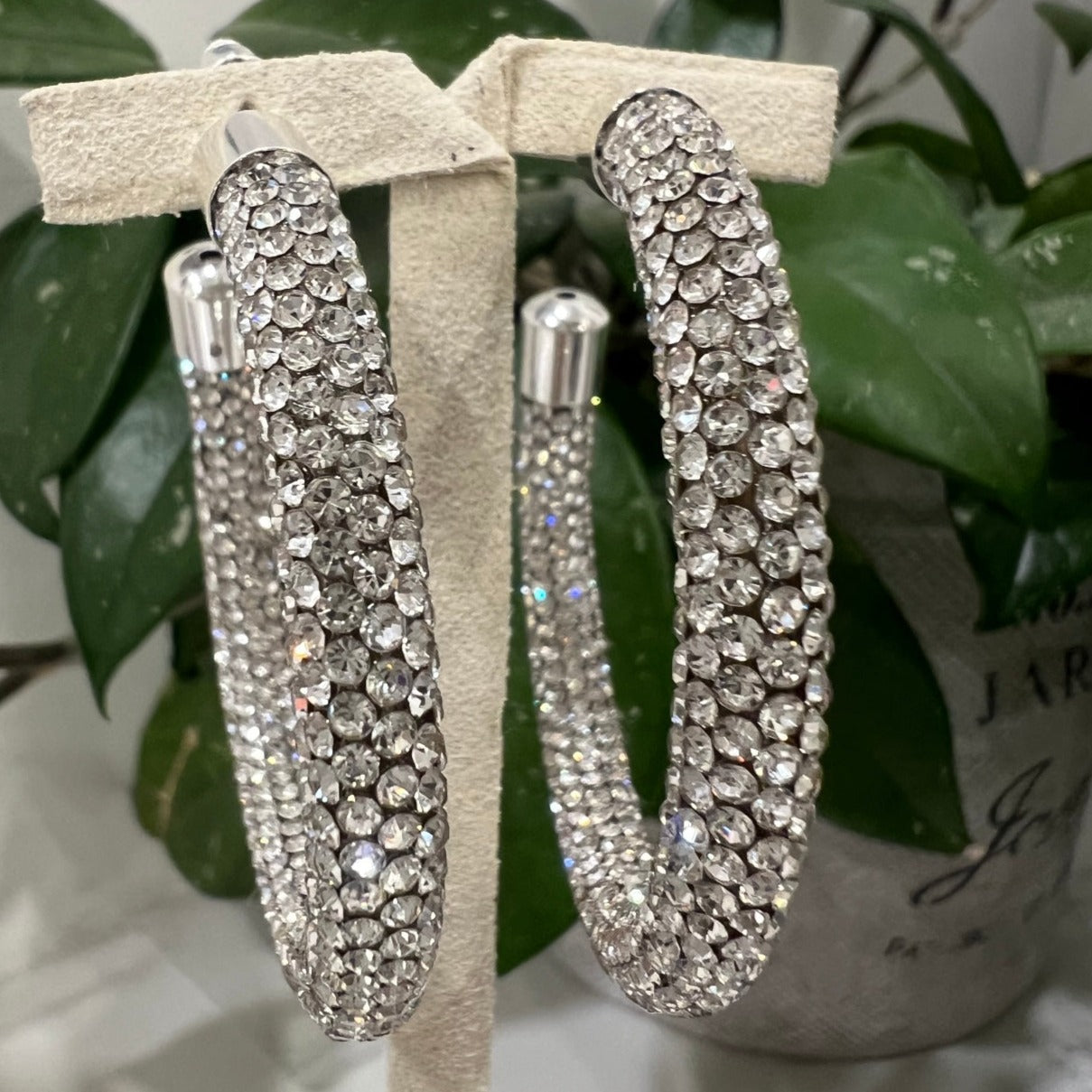 Jacqueline Kent - Icing Hoop Earrings
