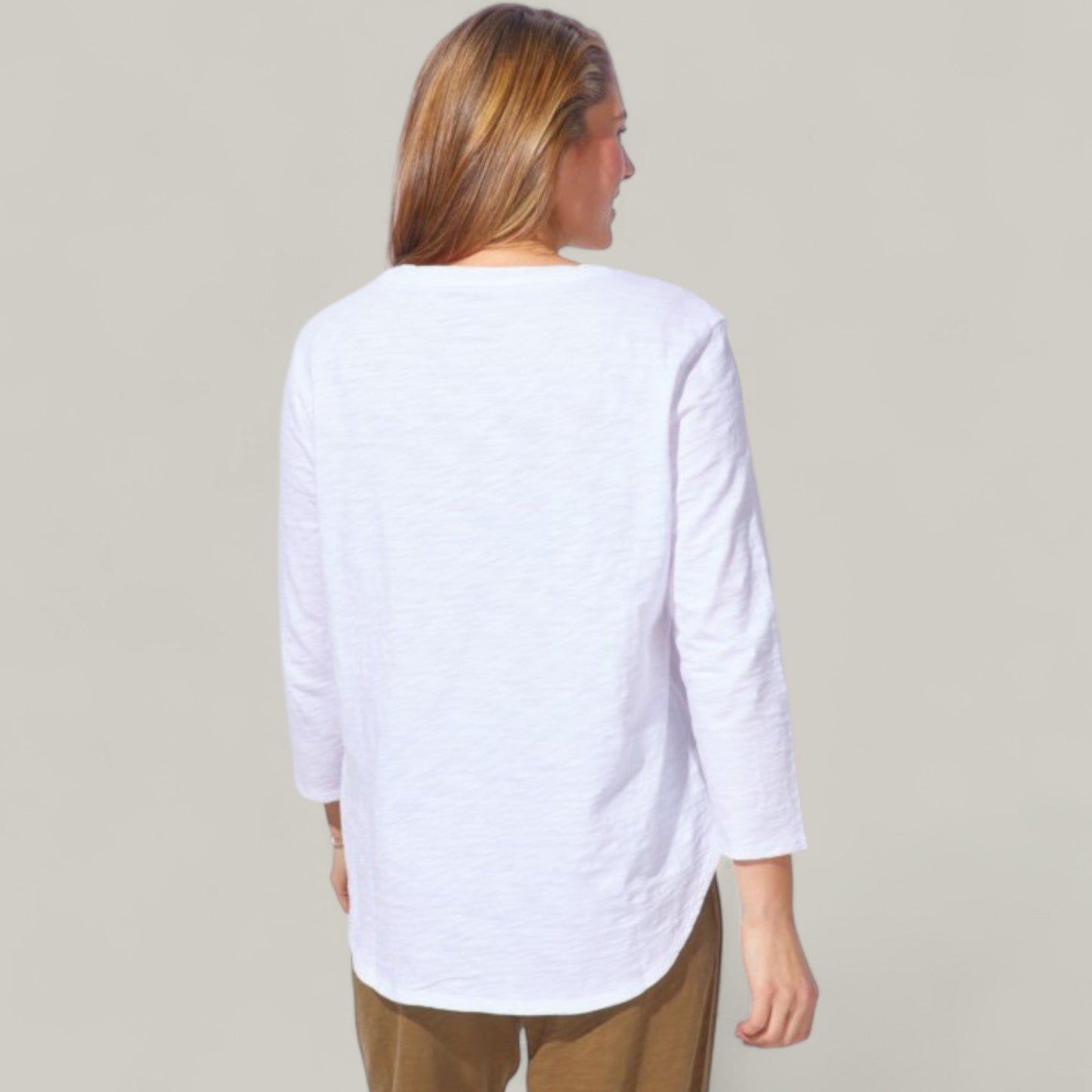 Escape - High-Low Long Sleeve Top
