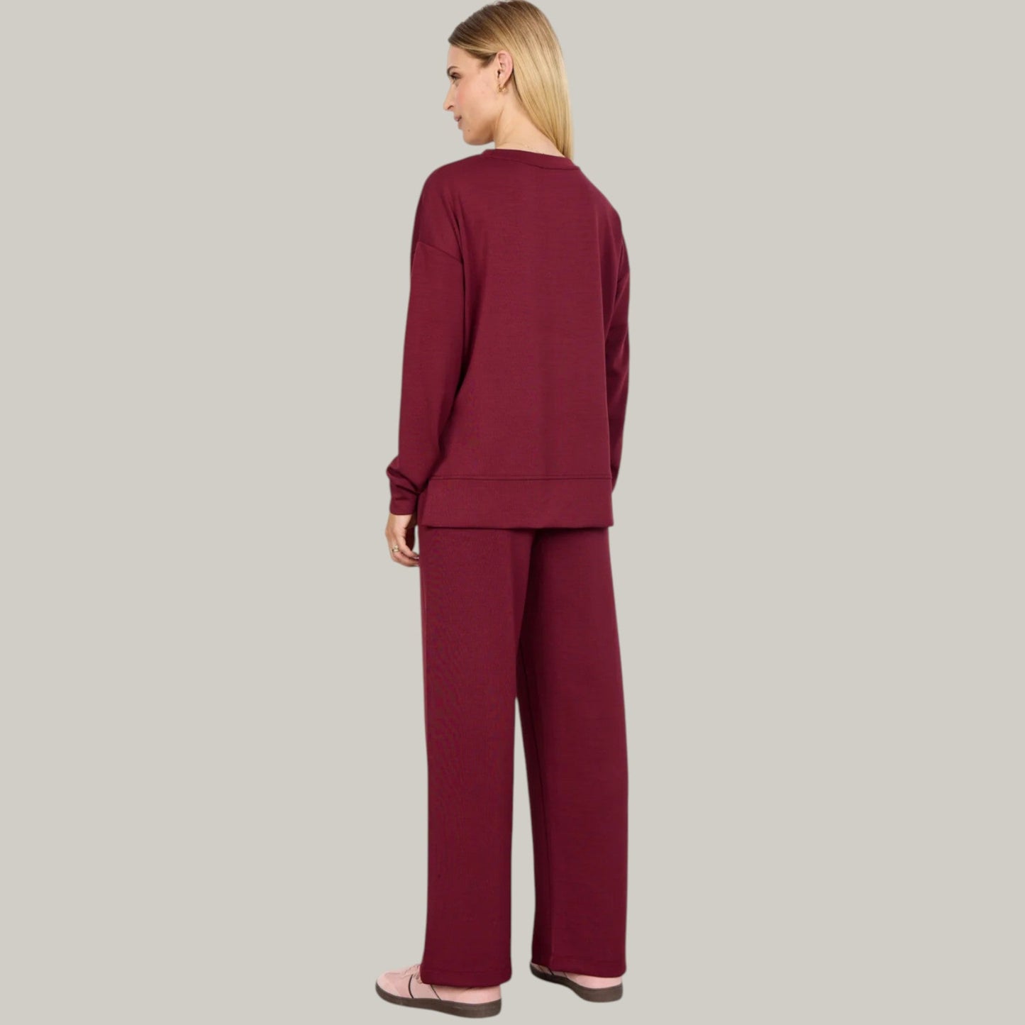 Soya Concept - Long Sleeve Crew Neck Sweatshirt