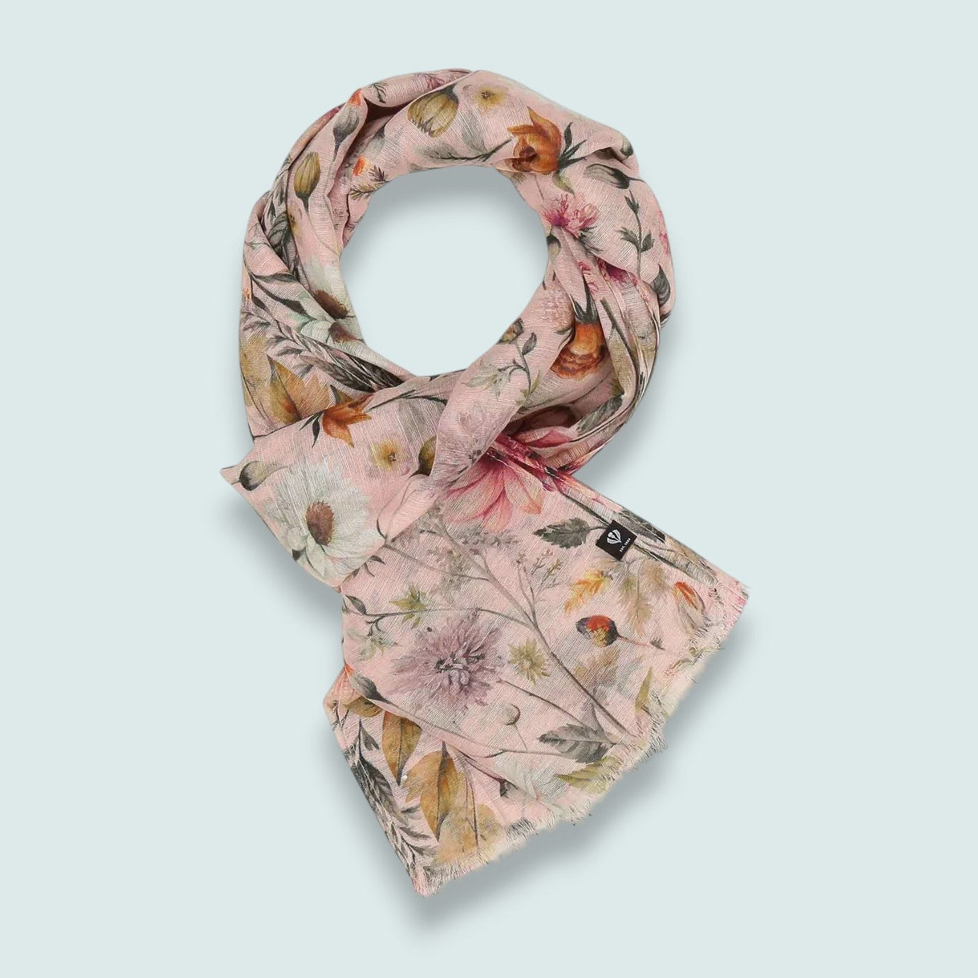 Fraas - Floral Print Scarf