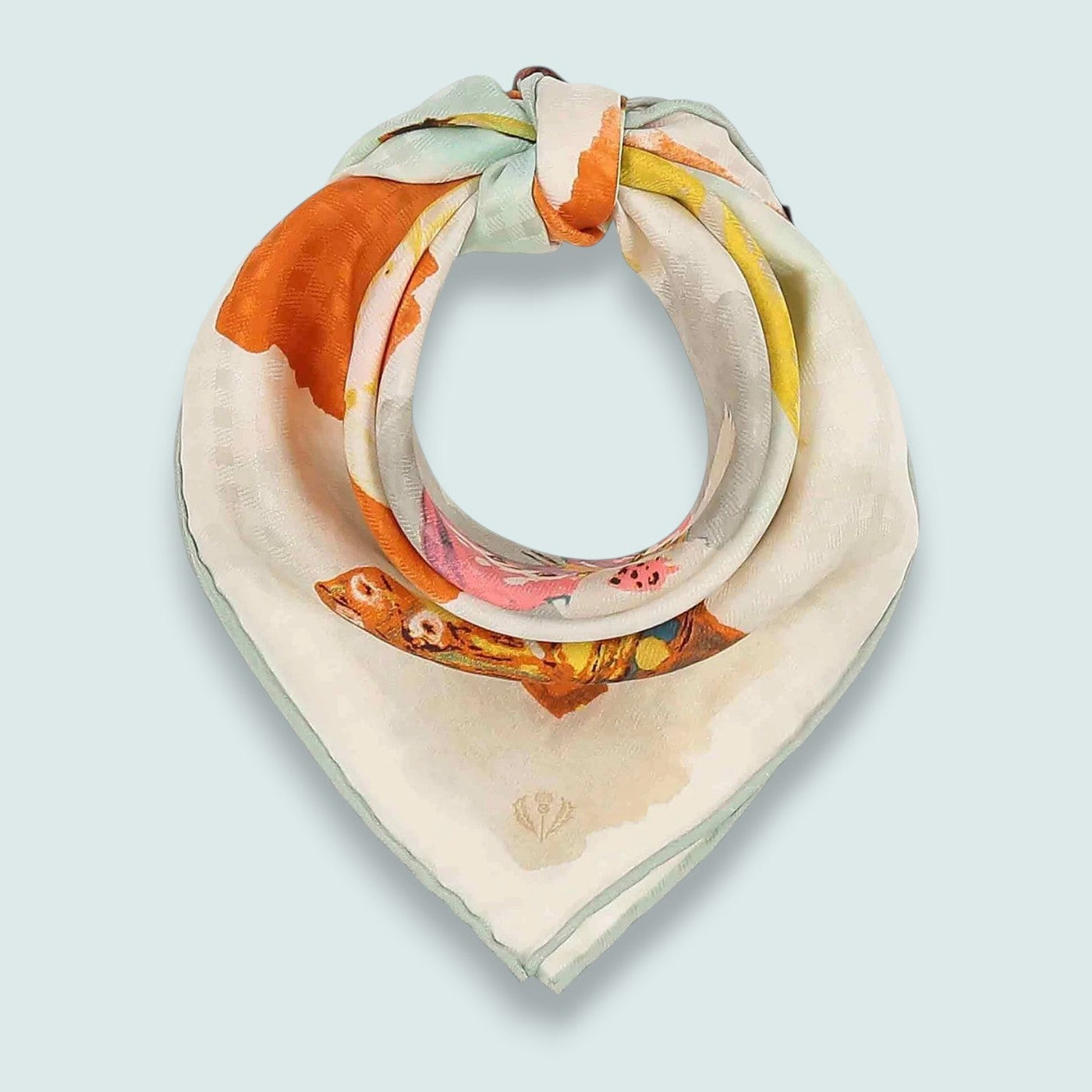 Fraas - Neck-Scarf With Butterfly Design