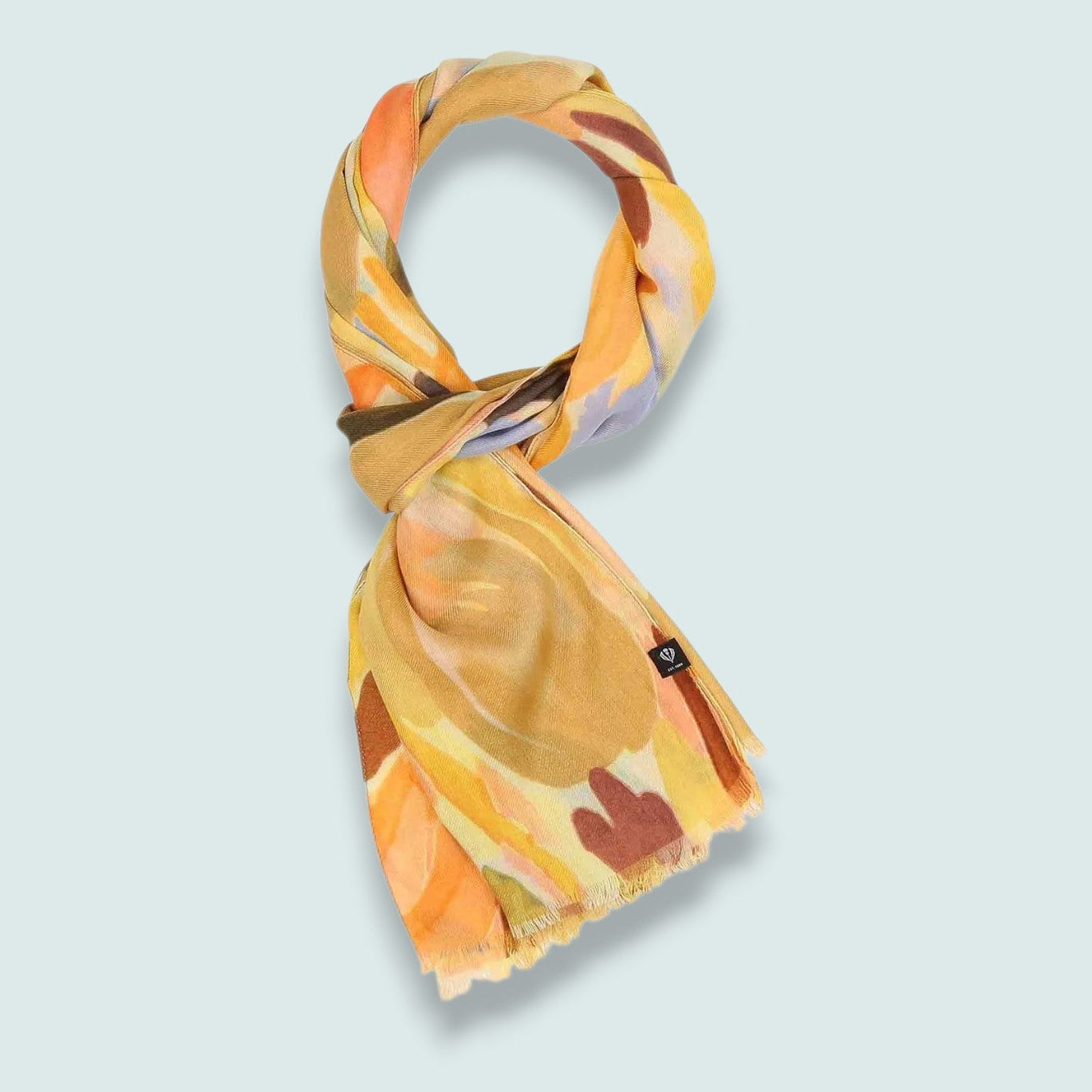 Fraas - Abstract Floral Lightweight Scarf