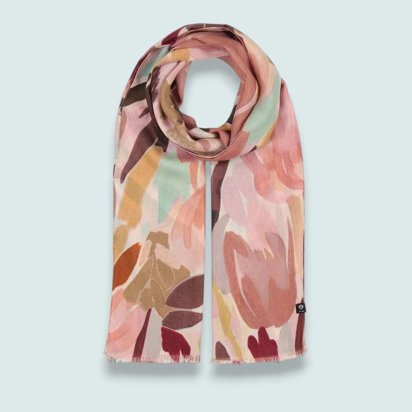 Fraas - Abstract Floral Lightweight Scarf