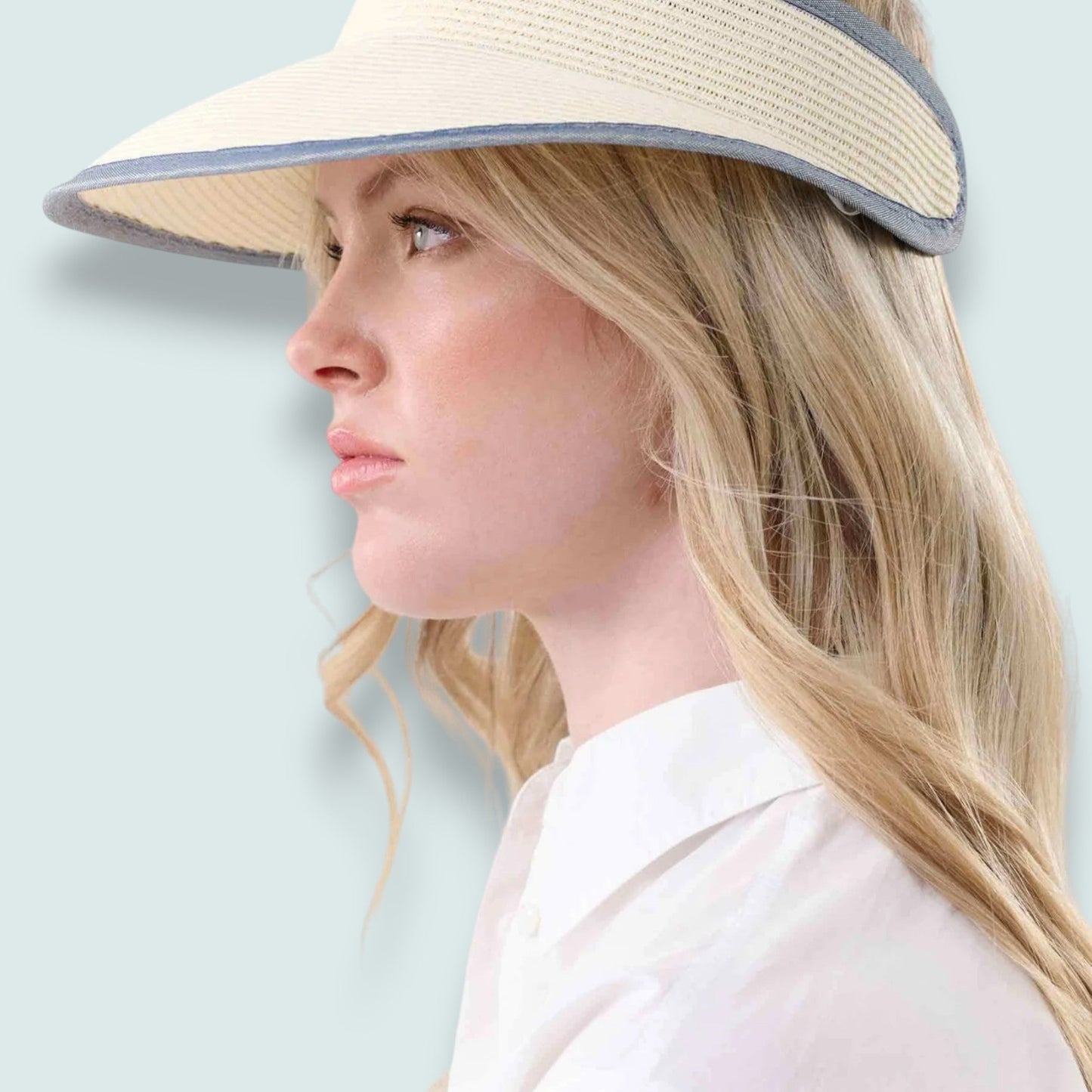 Loevenich - Refined Stripe Trim Visor
