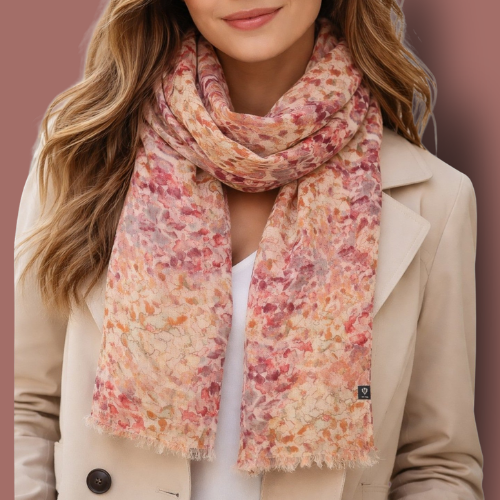 Fraas - Floral Mosaic Scarf