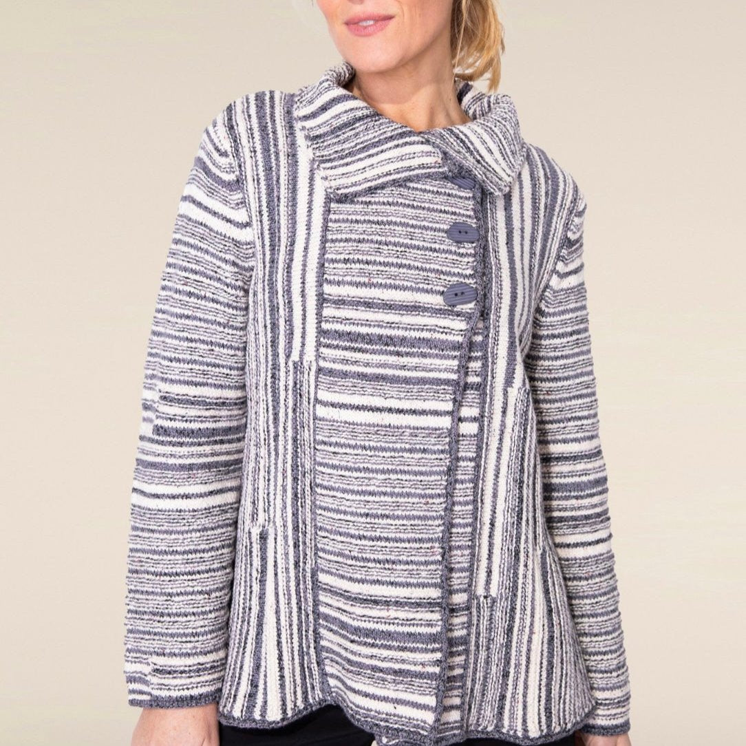 Habitat - Wavy Striped Cardigan