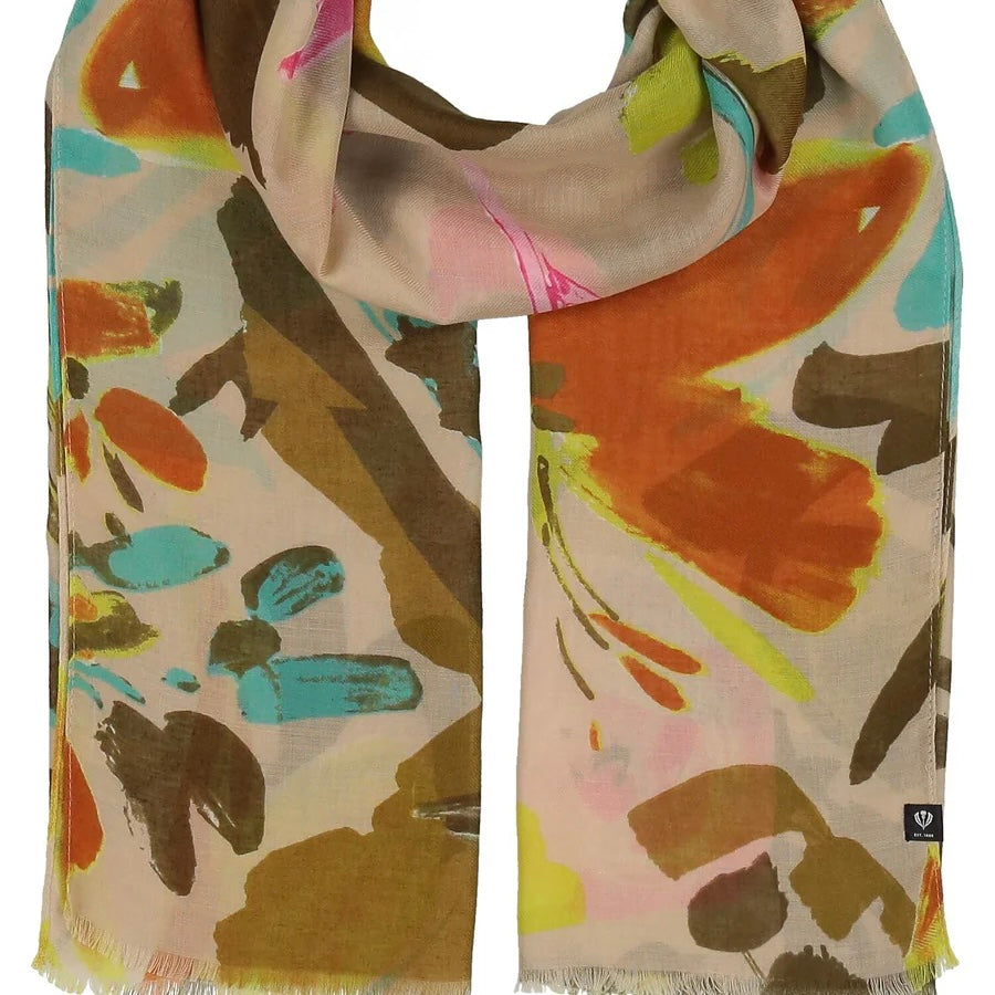 Fraas - Abstract Floral Scarf