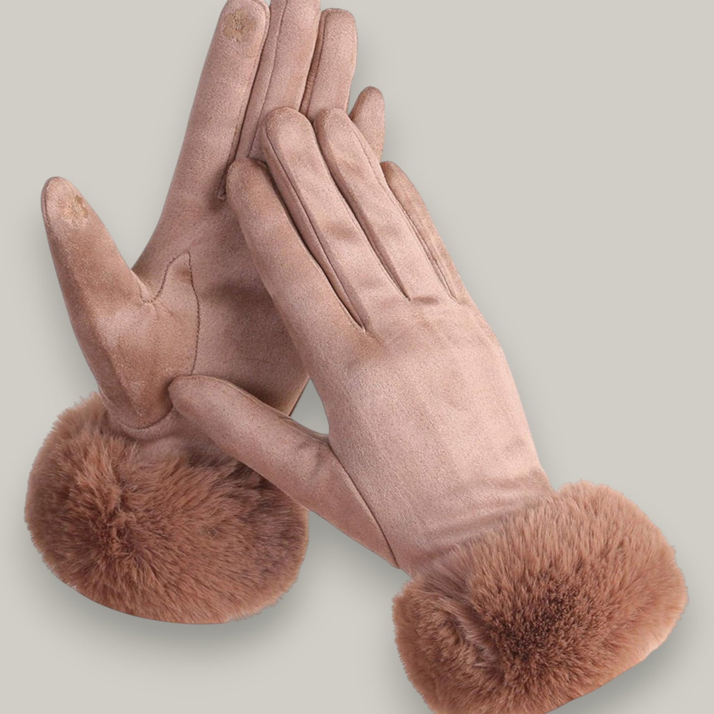 Belle Dame - Luxe Faux Suede Gloves