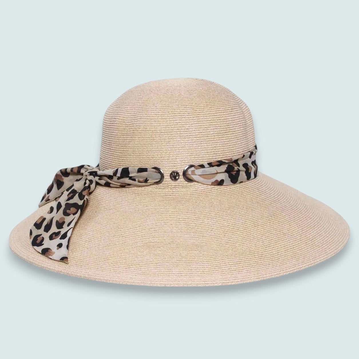 Loevenich - Large Bell Hat With Leopard Hatband