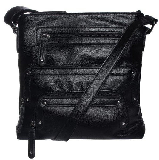 La Diva - Multi Zipper Handbag