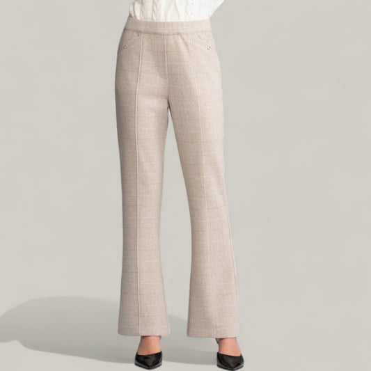 Alison Sheri - Check Pattern Dress Pants