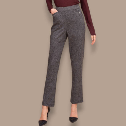 Alison Sheri - Straight Leg Ankle Length Pants