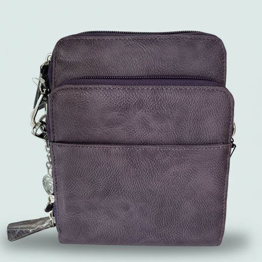 La Diva - Multi-Pocket Crossbody Travel Purse