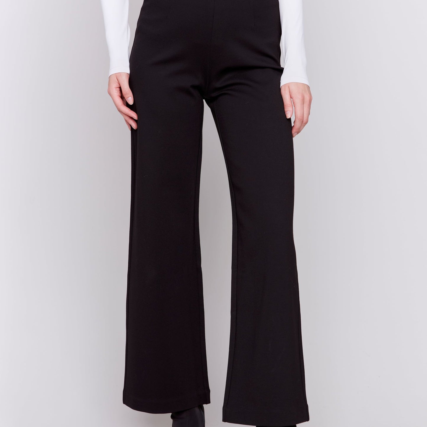 Charlie B - Pull-On Wide Leg Pants