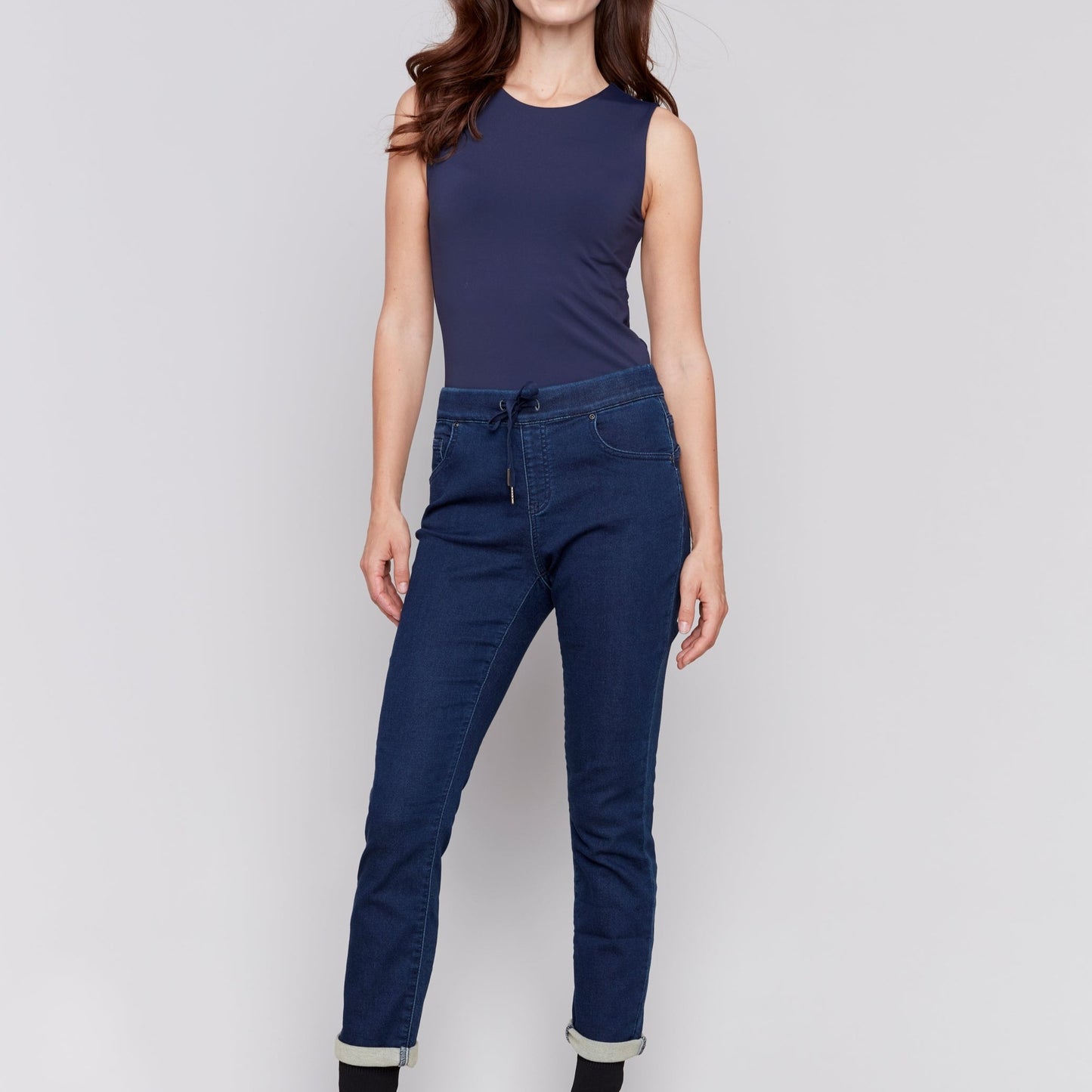 Charlie B - Knit Jogger Jean