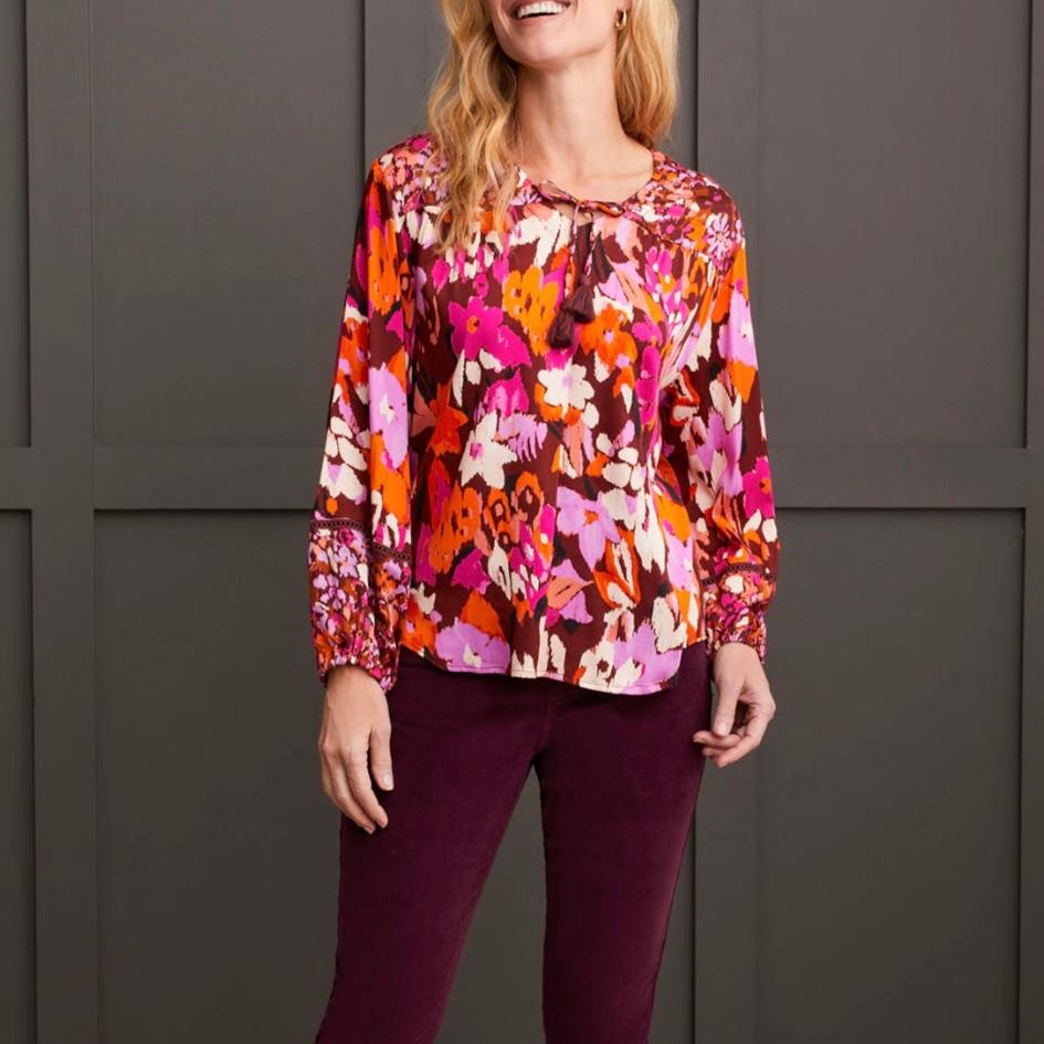 Tribal - Floral Print Blouse